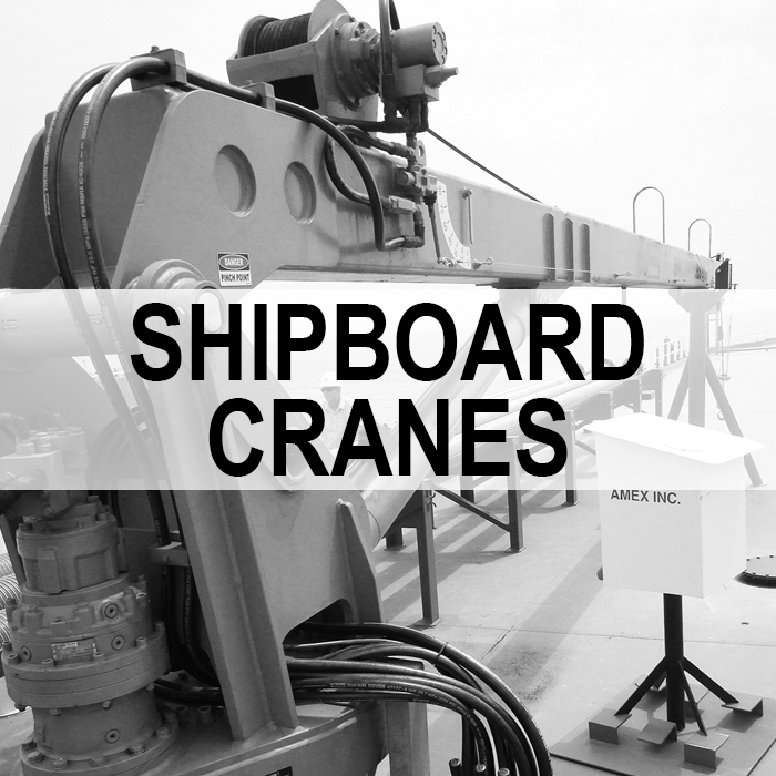 Shipboard Cranes Menu